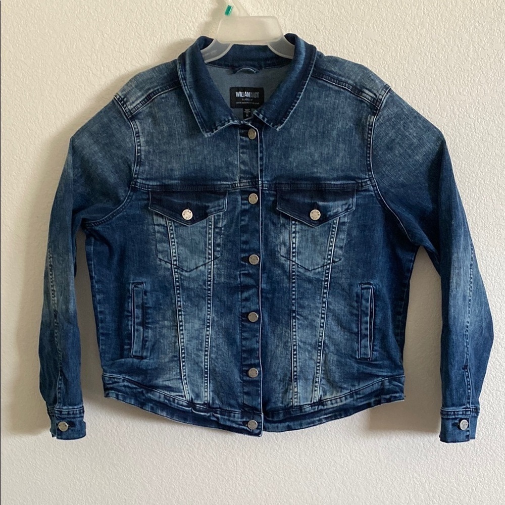 WILLIAM RAST Women’s Denim Stretch Jacket Size 1X